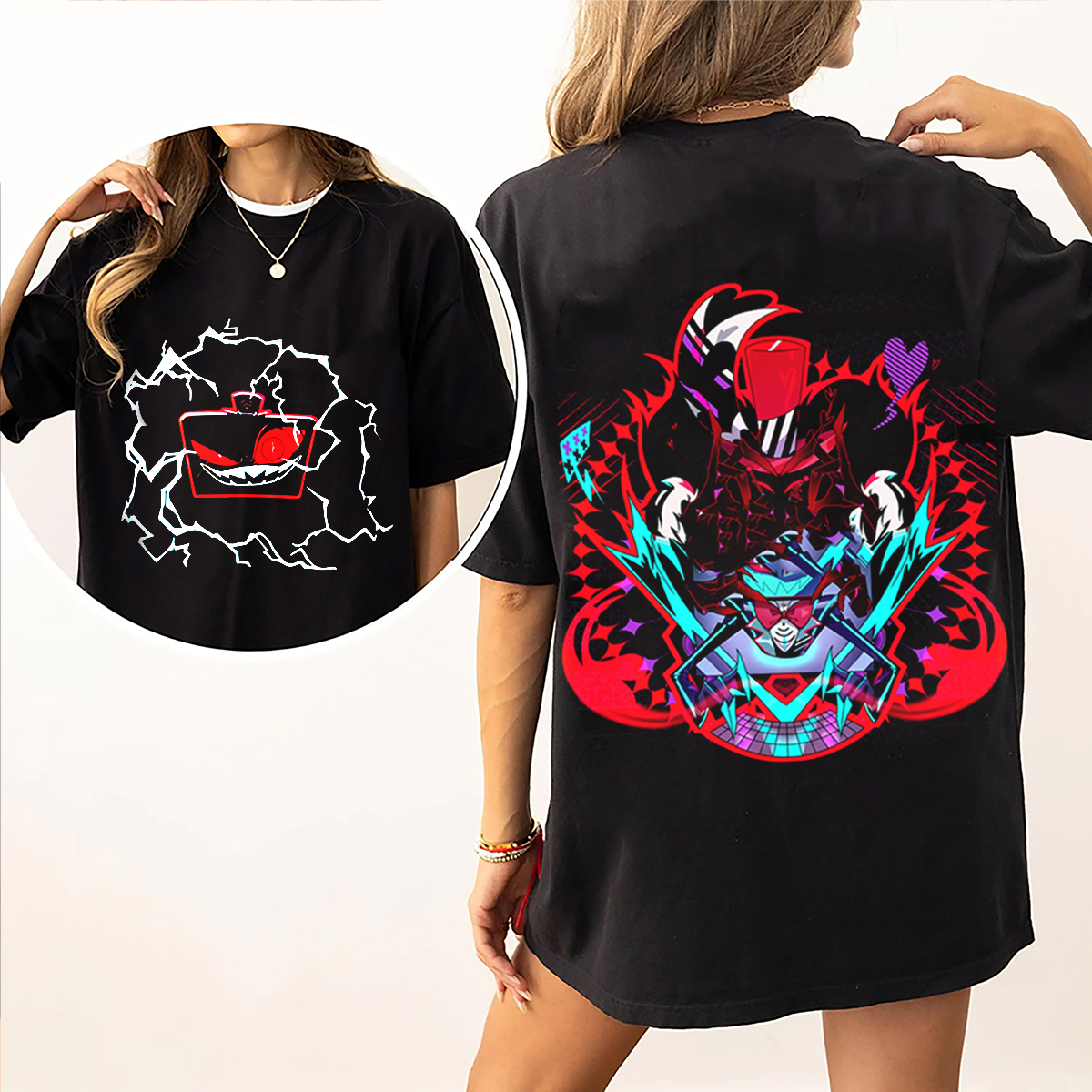 Hazbin Hotel Oversized Unisex T-shirt/Crewneck/Hoodie