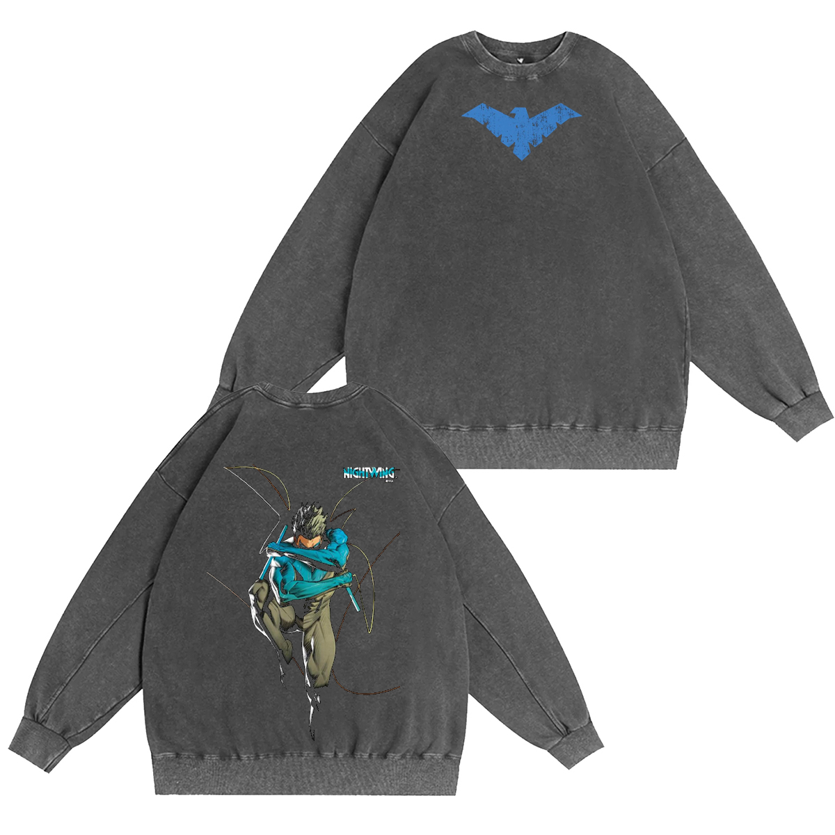 Nightwing Washed T-shirt/Crewneck/Hoodie