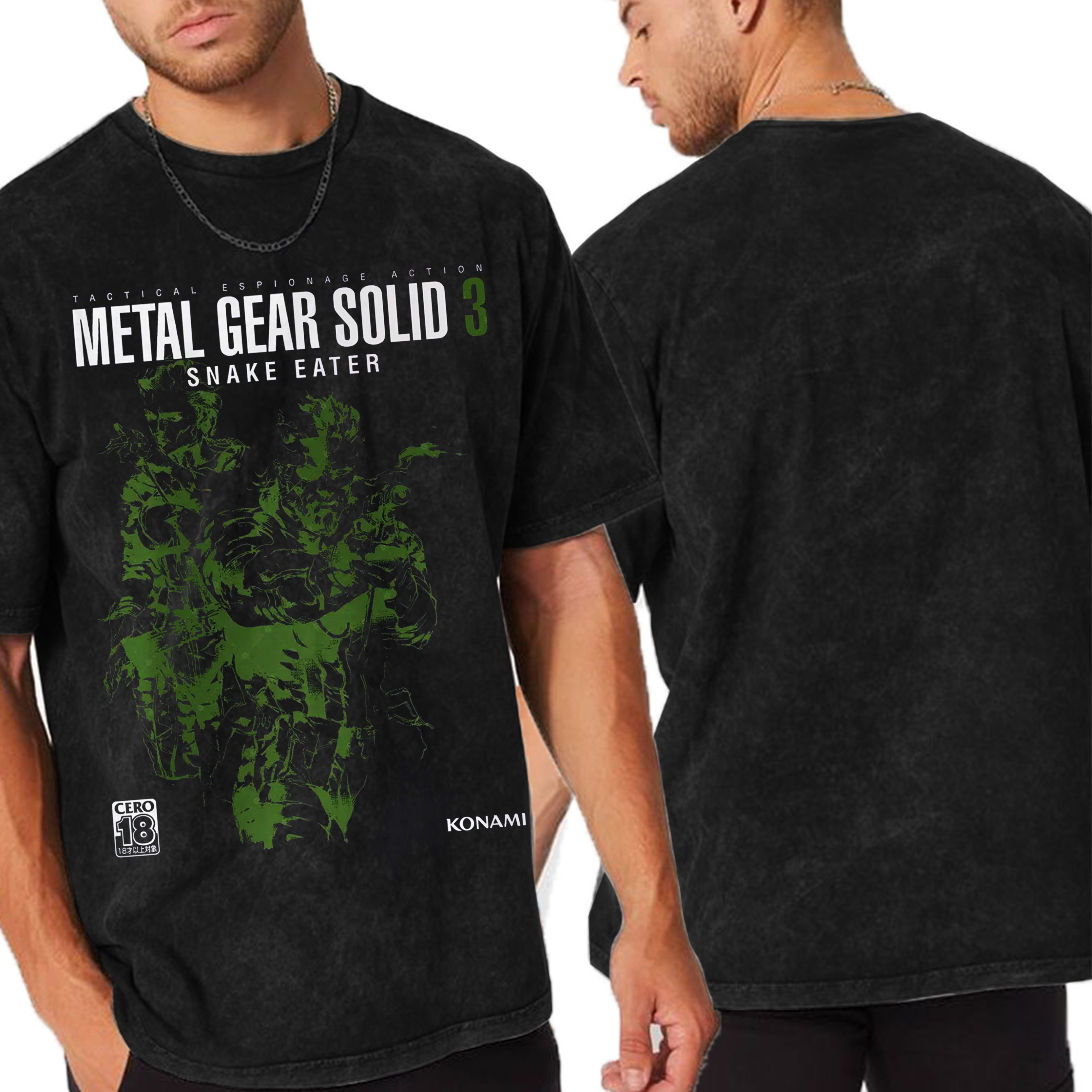 Metal Gear Solid 3 Snake Awesome Pure Cotton Unisex T-shirt