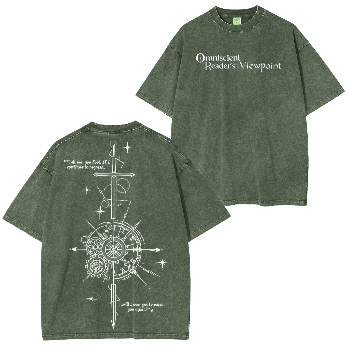 Omniscient Reader's Viewpoint Oversized T-shirt/Crewneck/Hoodie