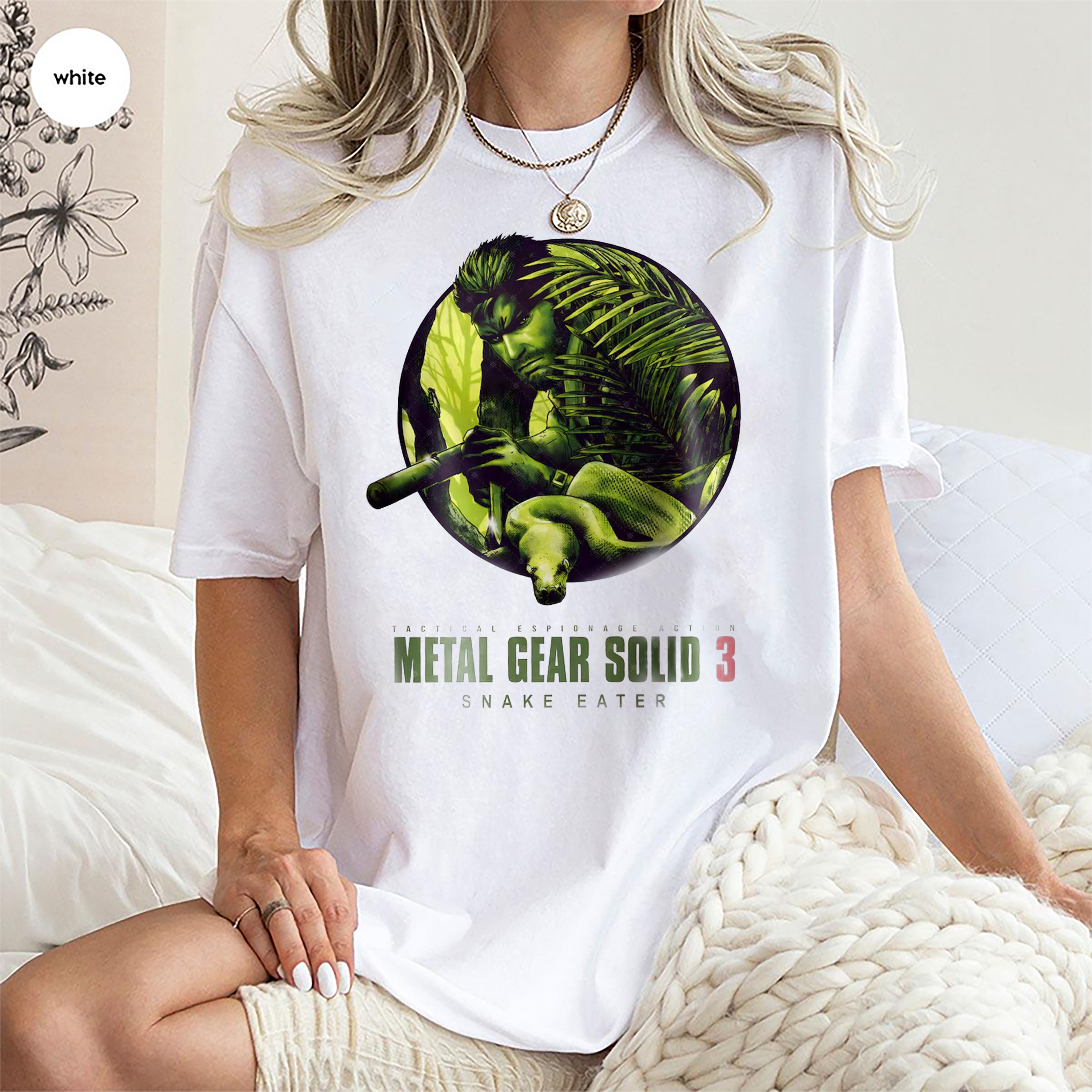 Casual Metal Gear Solid Snakes Shirts