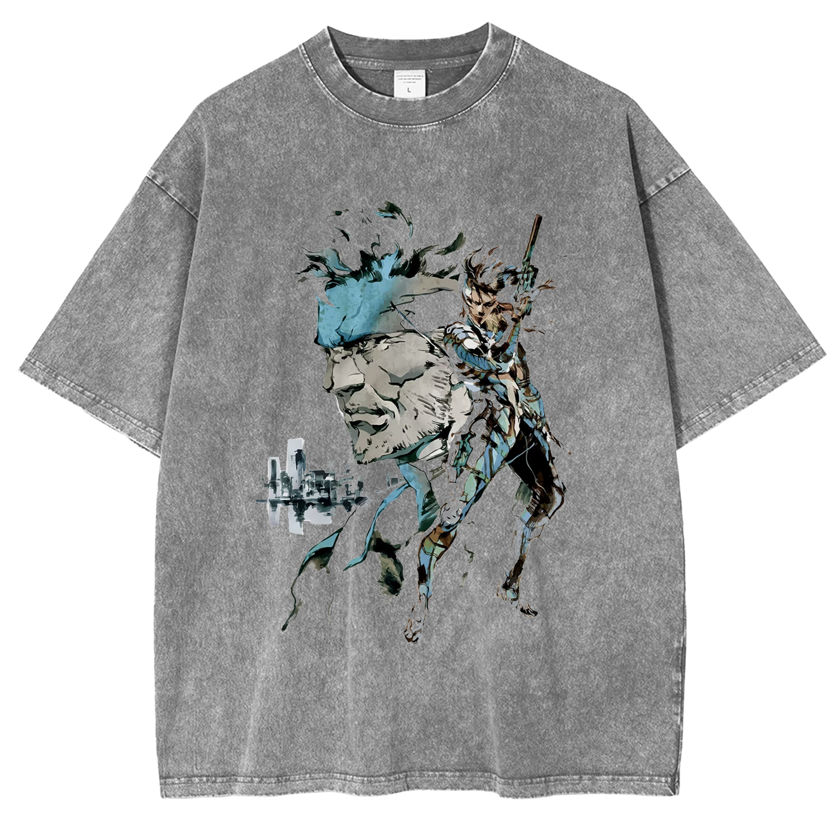 Snake & Raiden MGS Sons Of Liberty Premium Unisex T-shirt