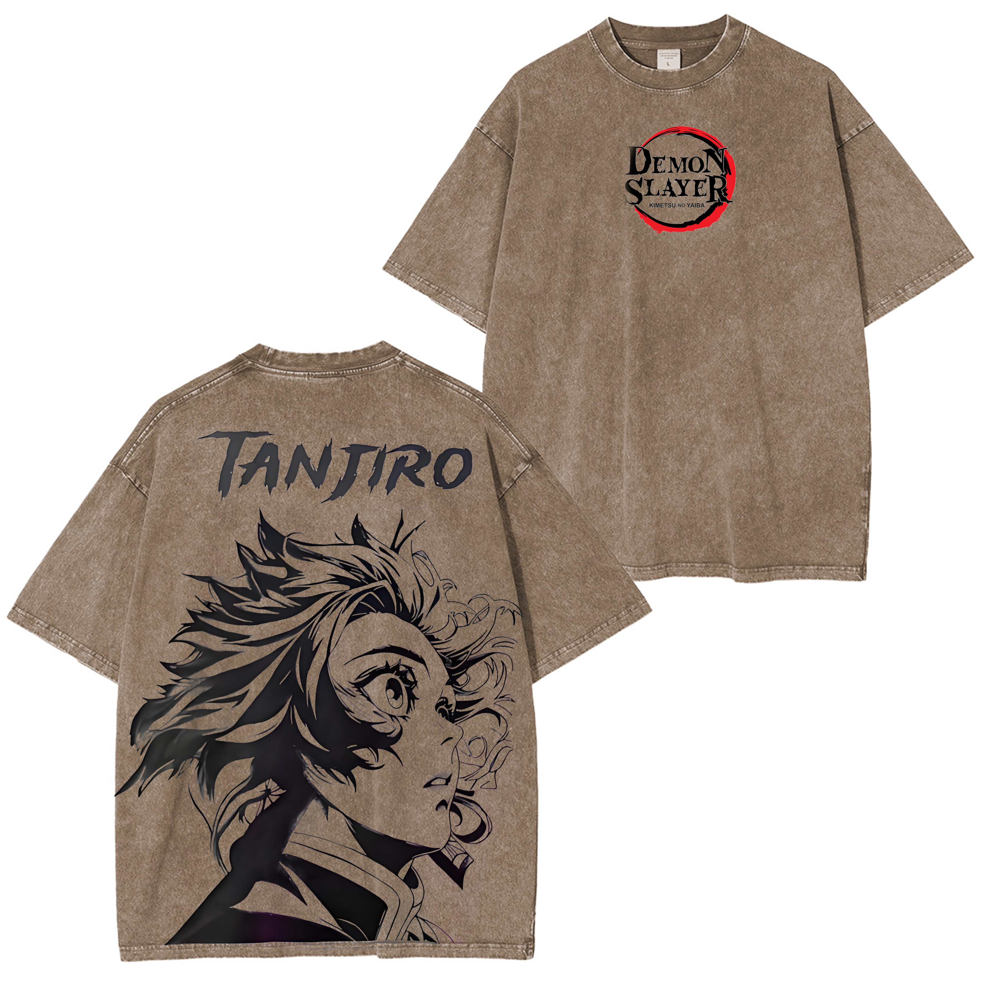 vintage-washed Tanjiro T-Shirt