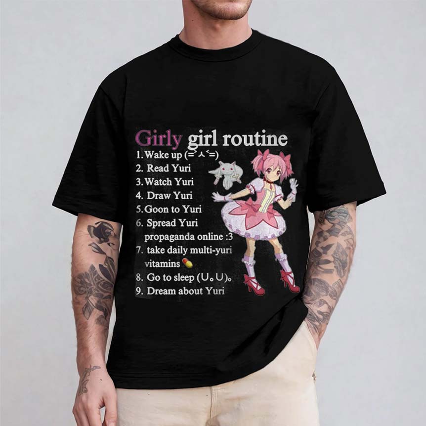 Girly Girl Routine Yuri Winchester Unisex Shirts