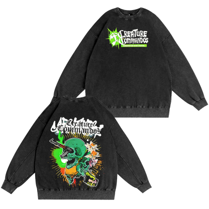 Creature Commandos Washed T-shirt/Crewneck/Hoodie