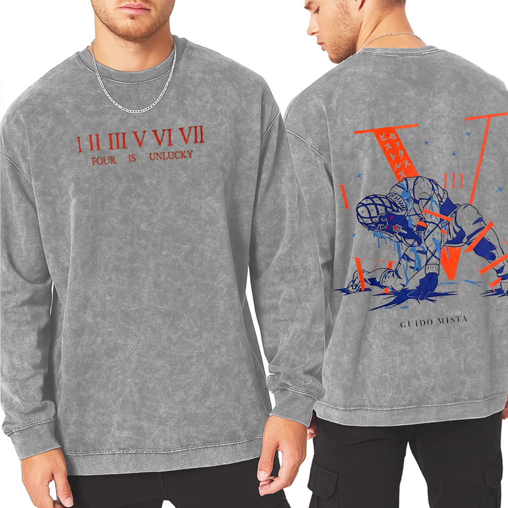 Guido Mista JoJo's Bizarre Adventure Oversized T-shirt/Crewneck/Hoodie