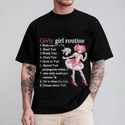 Girly Girl Routine Yuri Winchester Unisex Shirts