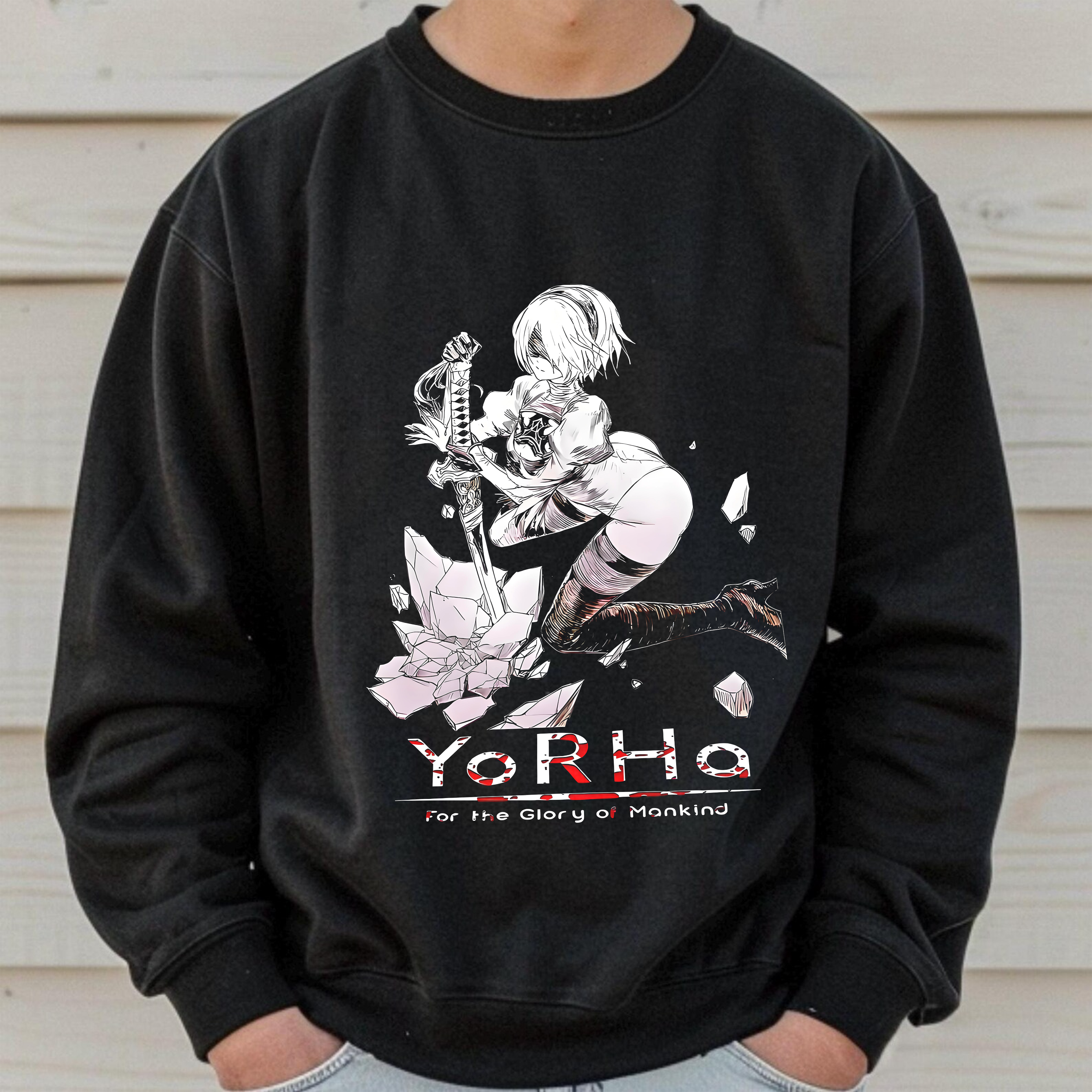NieR:Automata Unisex Shirt/Crewneck/Hoodie