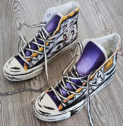 JoJo's Bizarre Adventure JOJO Shoes Graffiti Sneakers Shoes