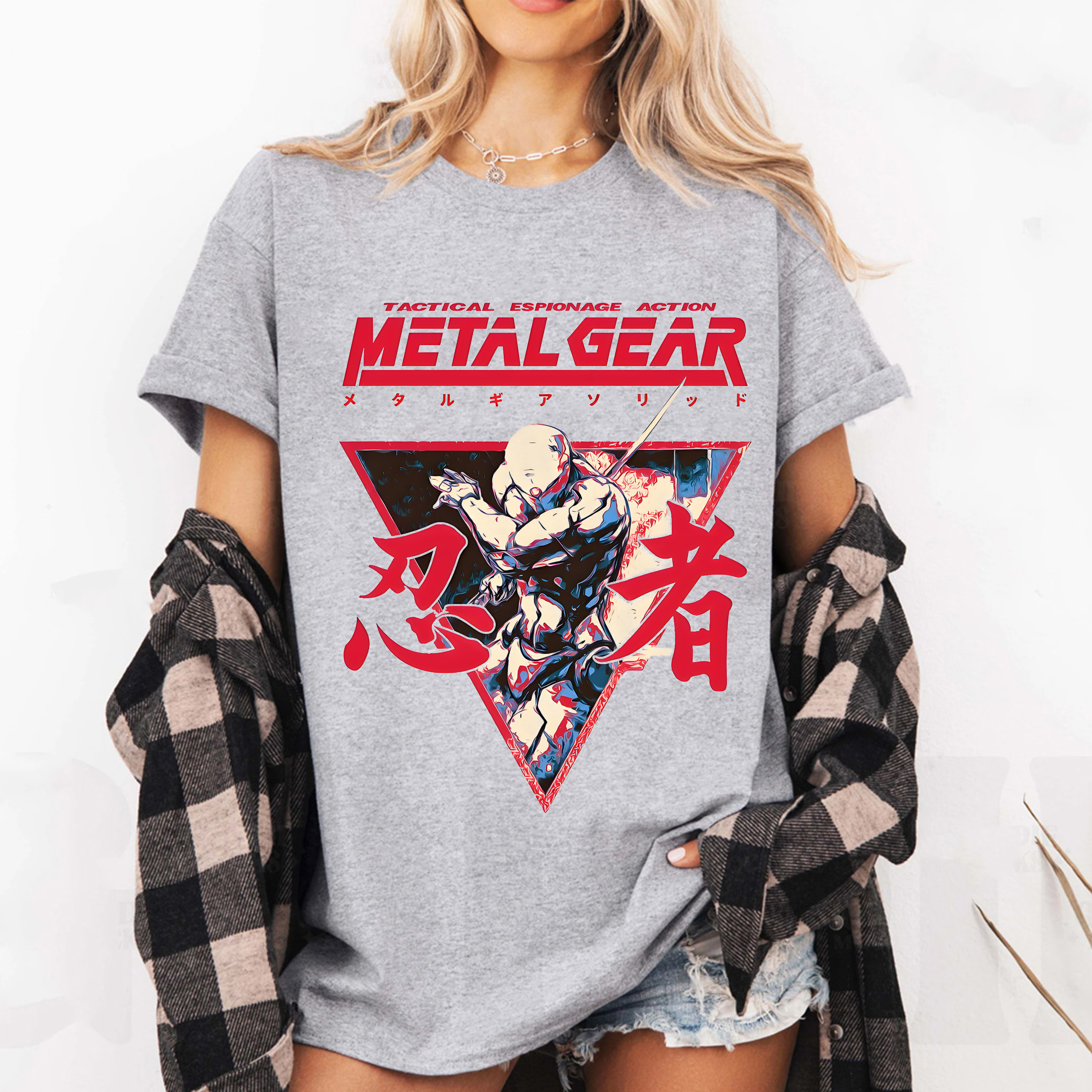 Gray Fox Option C Oversized T-Shirt