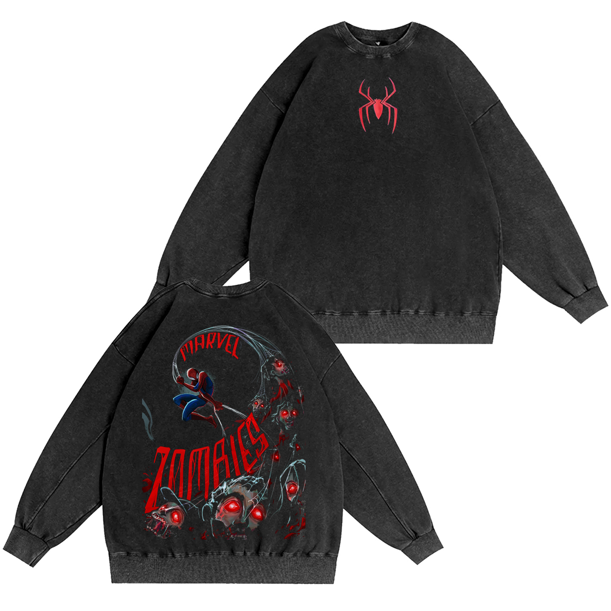 Spider-Man Washed T-shirt/Crewneck/Hoodie
