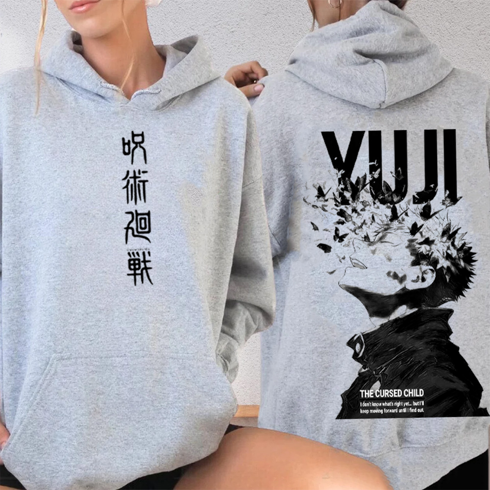 Yuji Itadori Jujutsu Kaisen Anime Oversized T-shirt/Crewneck/Hoodie