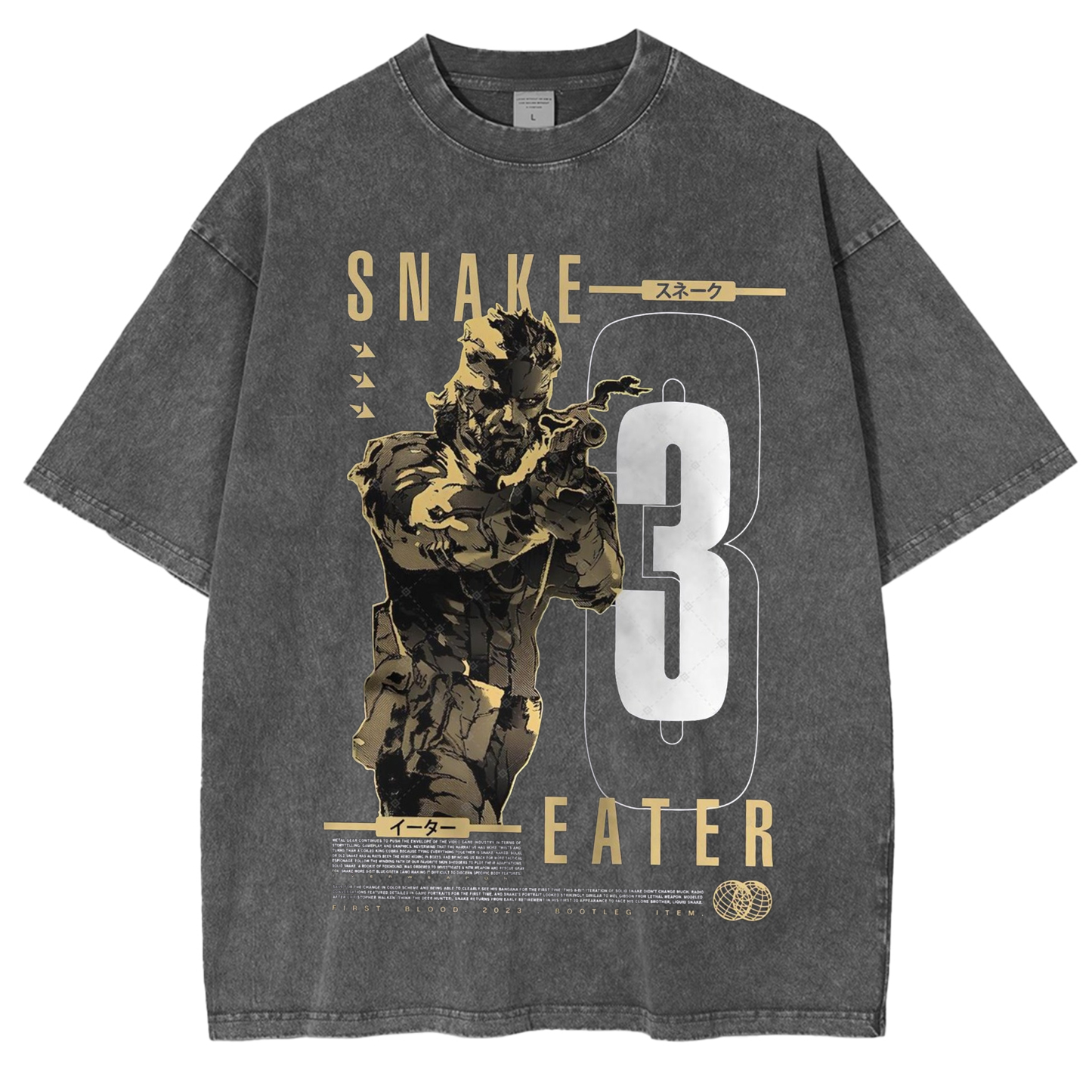 Metal Gear Solid Game Creative T-shirt