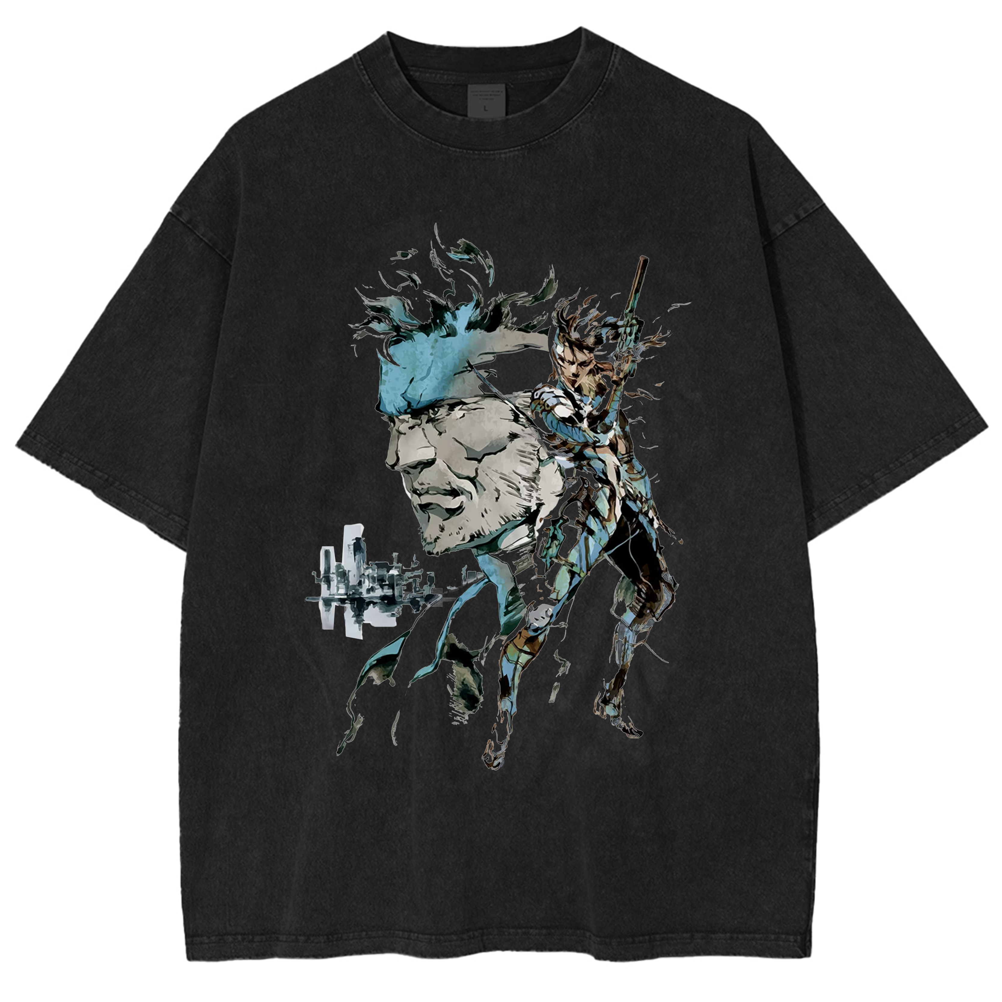 Snake & Raiden MGS Sons Of Liberty Premium Unisex T-shirt