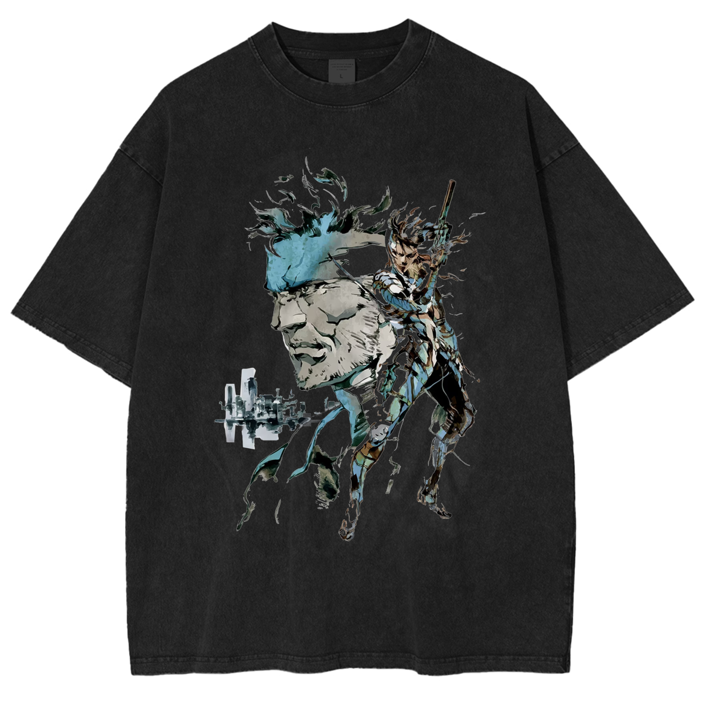 Snake & Raiden MGS Sons Of Liberty Premium Unisex T-shirt