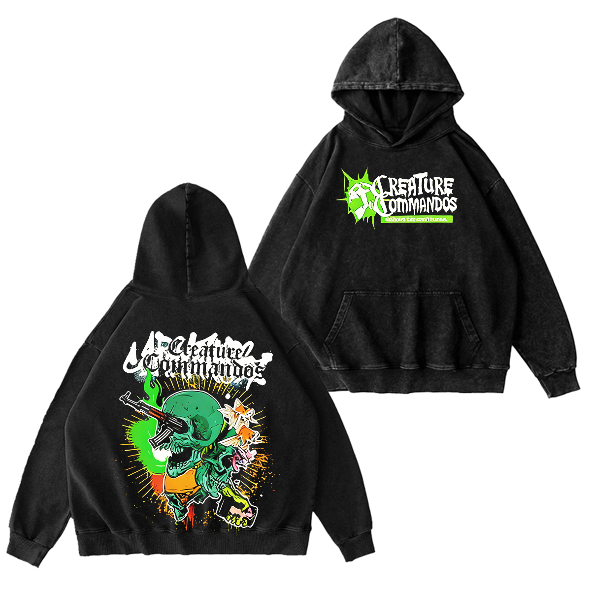Creature Commandos Washed T-shirt/Crewneck/Hoodie
