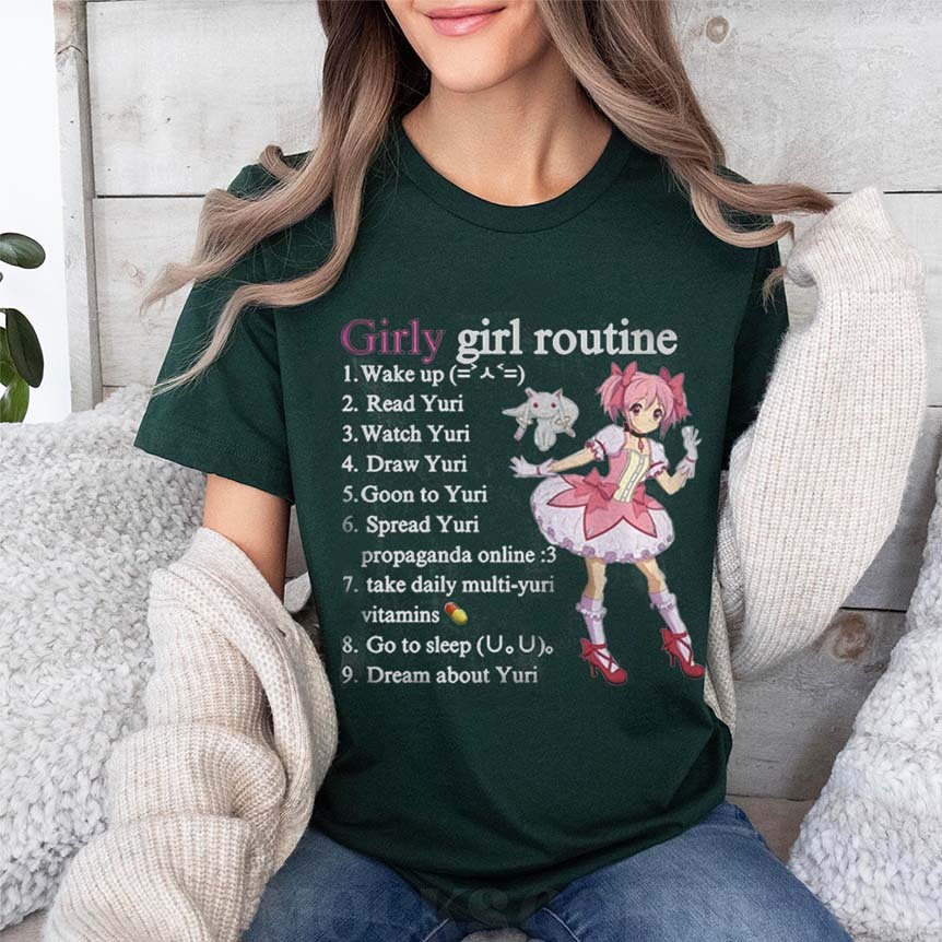 Girly Girl Routine Yuri Winchester Unisex Shirts