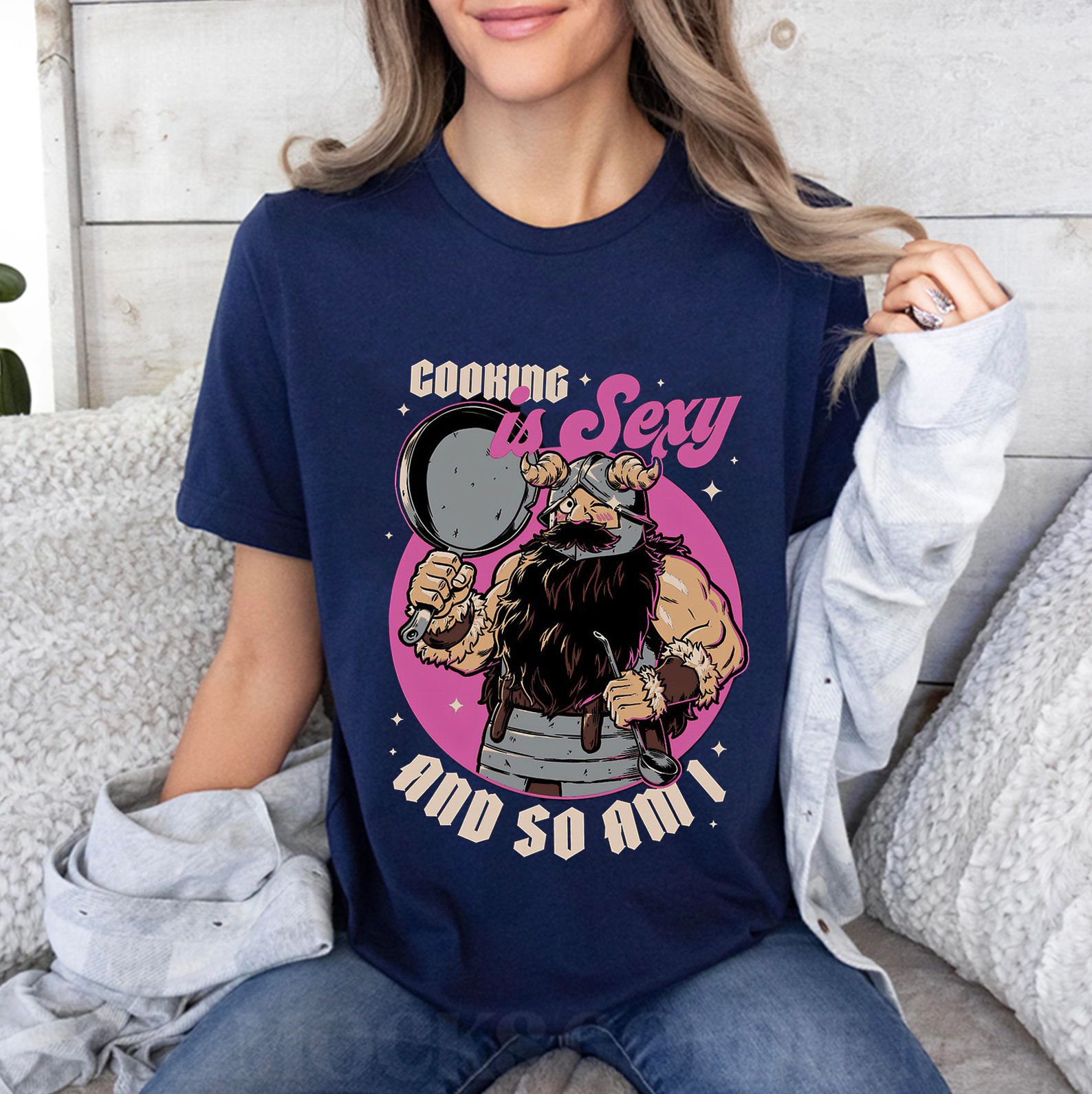 Cooking Is Sexy And So Am i ,Delicious in Dungeon Anime Funny Unisex T-shirt/Crewneck/Hoodie