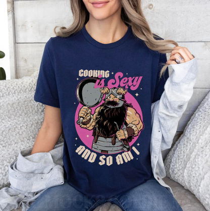 Cooking Is Sexy And So Am i ,Delicious in Dungeon Anime Funny Unisex T-shirt/Crewneck/Hoodie