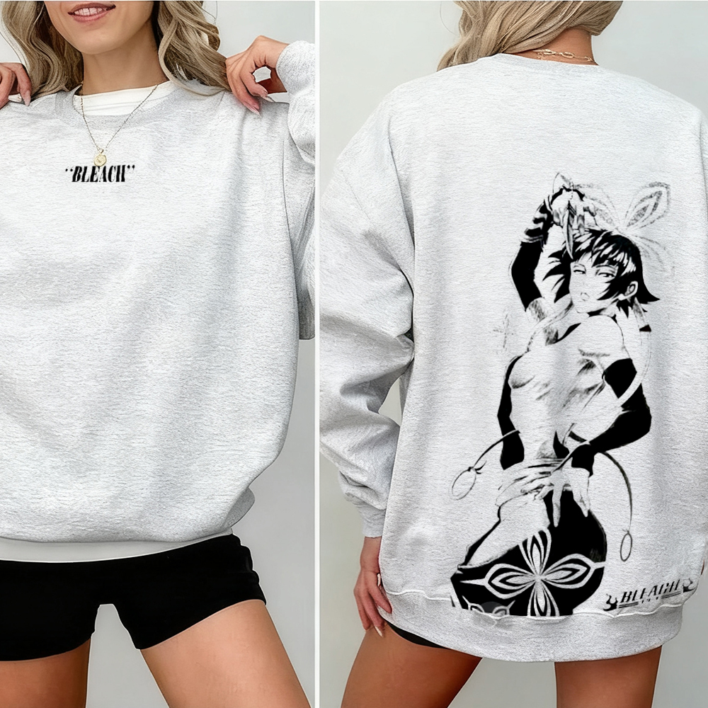 Soi Fon Bleach Anime Vintage Washed T-shirt/Crewneck/Hoodie