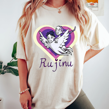 Rujinu Kpop Demon Hunters Rumi And Jinu  Unisex T-shirt/Crewneck/Hoodie