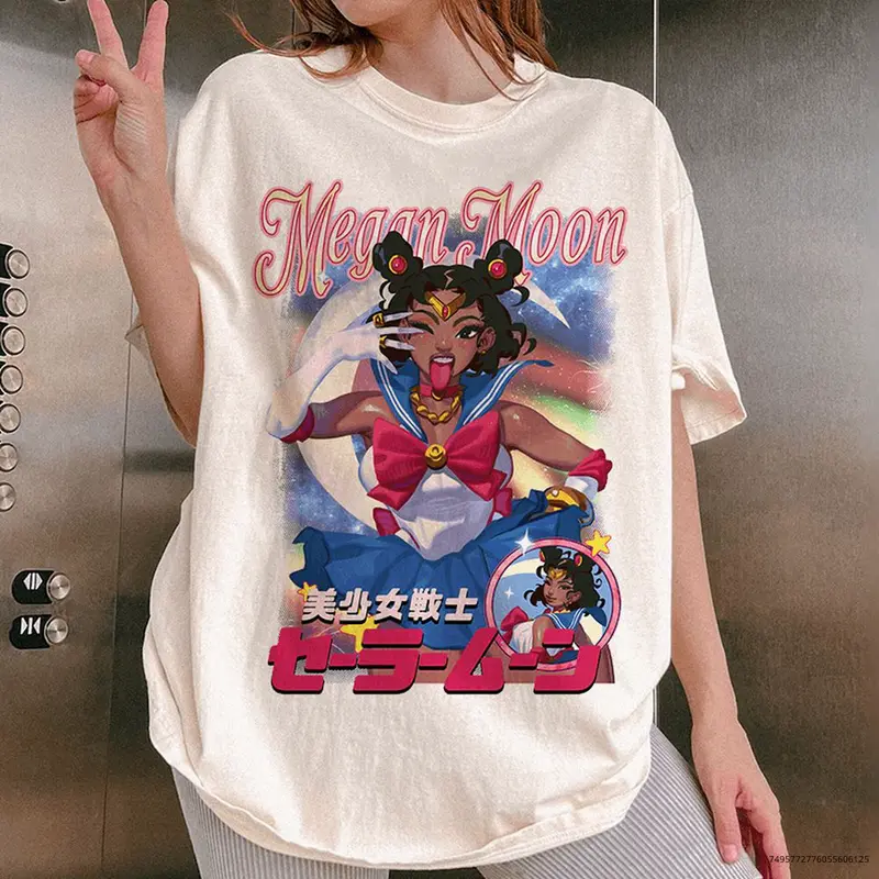 Sailor Moon Unisex Washed T-Shirt