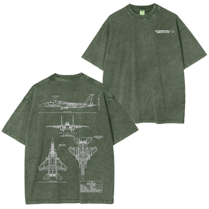 F-15 Strike Eagle Is Sick Vintage Washed T-shirt/Crewneck/Hoodie