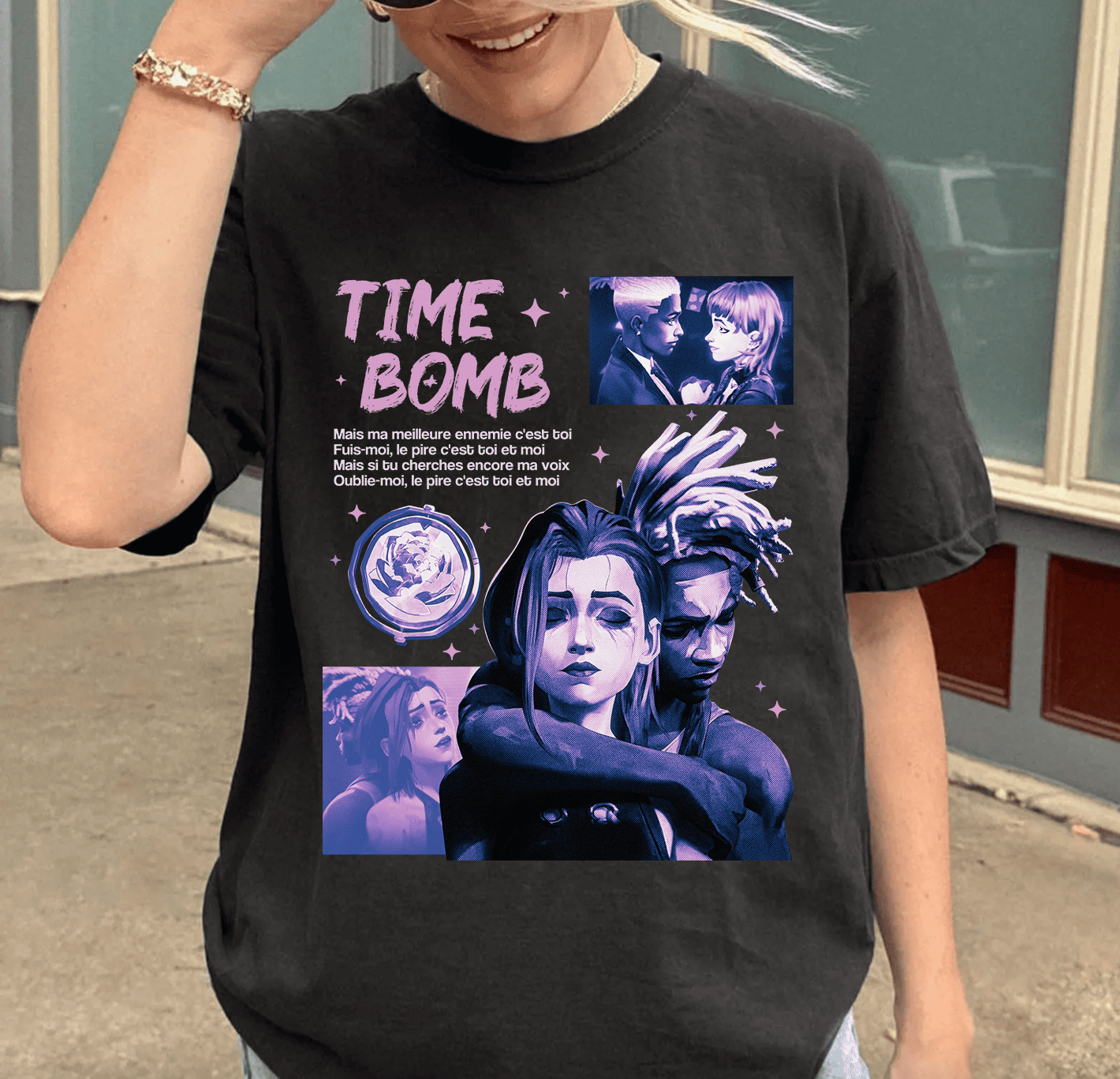 Jinx Ekko Arcane Shirt3