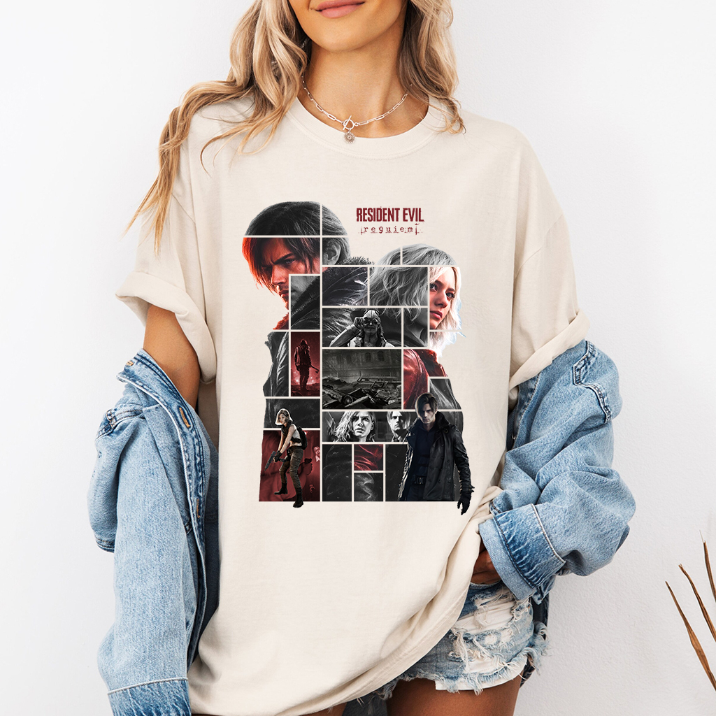 Leon Kennedy Resident Evil 9 Oversized T-shirt/Crewneck/Hoodie