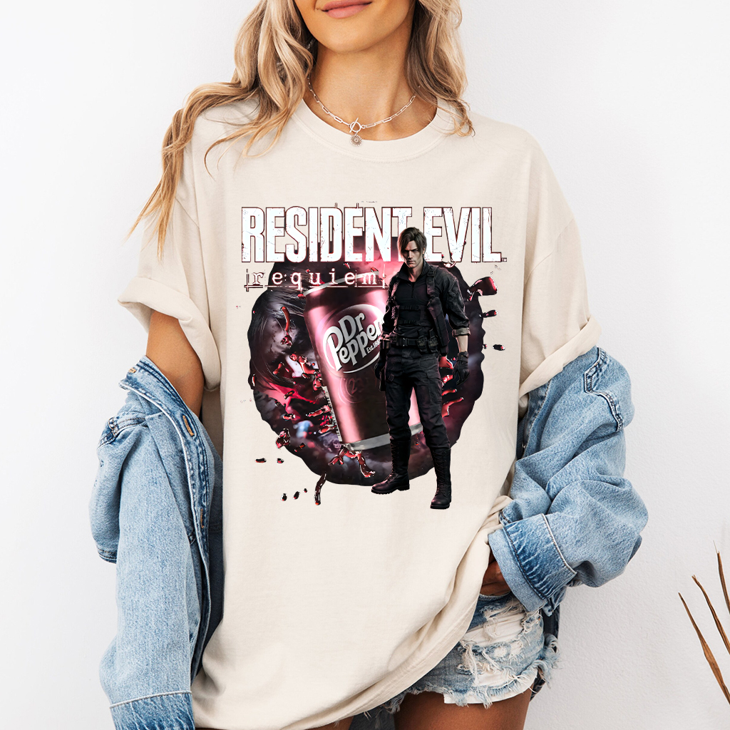 Dr. Pepper x Resident Evil Requiem Oversized T-shirt/Crewneck/Hoodie