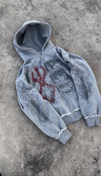 BERSERK Oversized Crewneck/Hoodie/ZIP UP