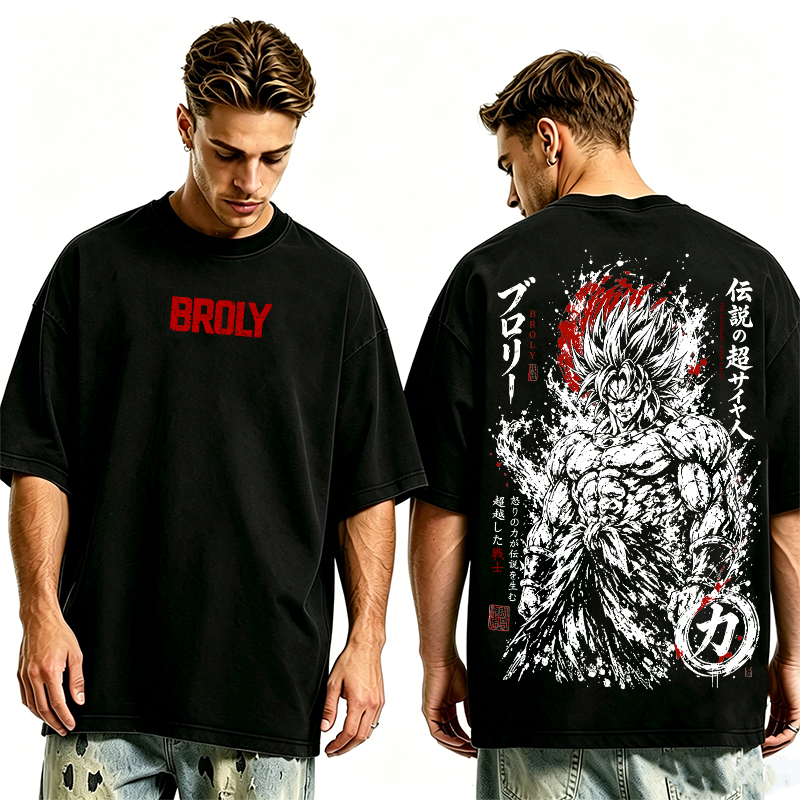 Broly Legendary Saiyan Pump Cover Oversized T-shirt/Crewneck/Hoodie