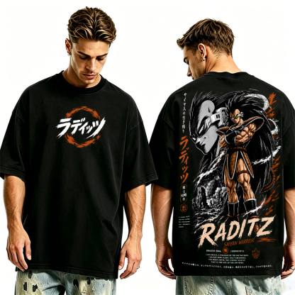 Raditz Dragon Ball Vintage Unisex  Washed T-Shirt