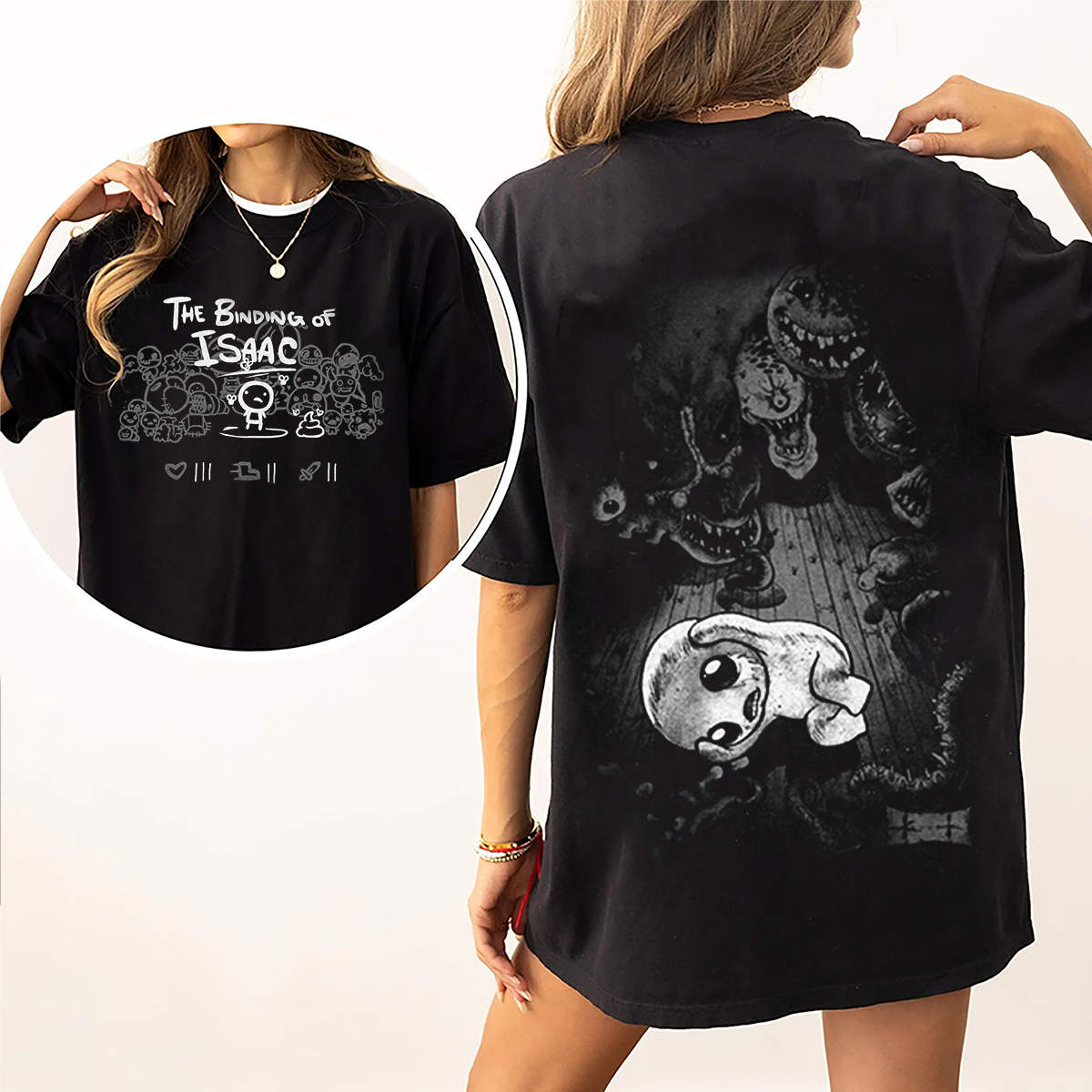 The Binding of Isaac Oversized Unisex T-shirt/Crewneck/Hoodie