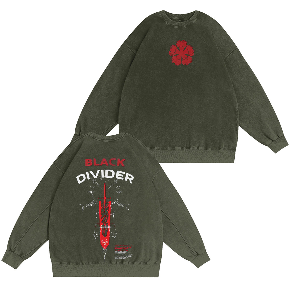 Black Clover Oversized T-shirt/Crewneck/Hoodie