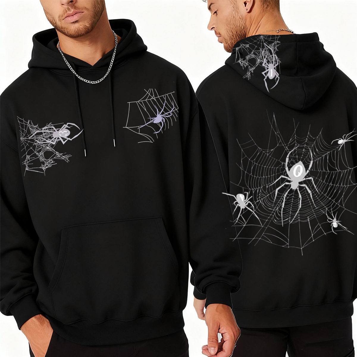 Unisex Gothic Spiders Unisex Hoodie