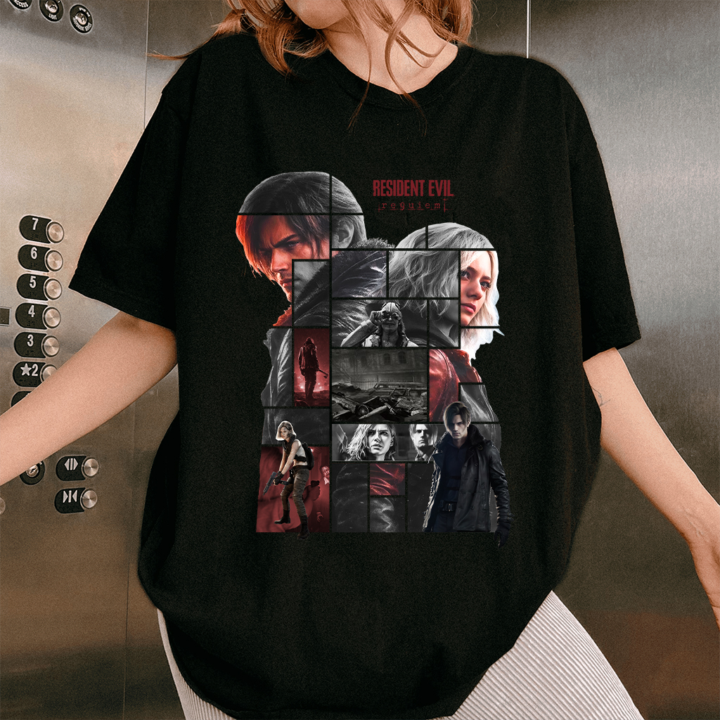 Leon Kennedy Resident Evil 9 Oversized T-shirt/Crewneck/Hoodie
