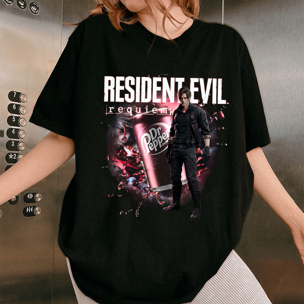 Dr. Pepper x Resident Evil Requiem Oversized T-shirt/Crewneck/Hoodie