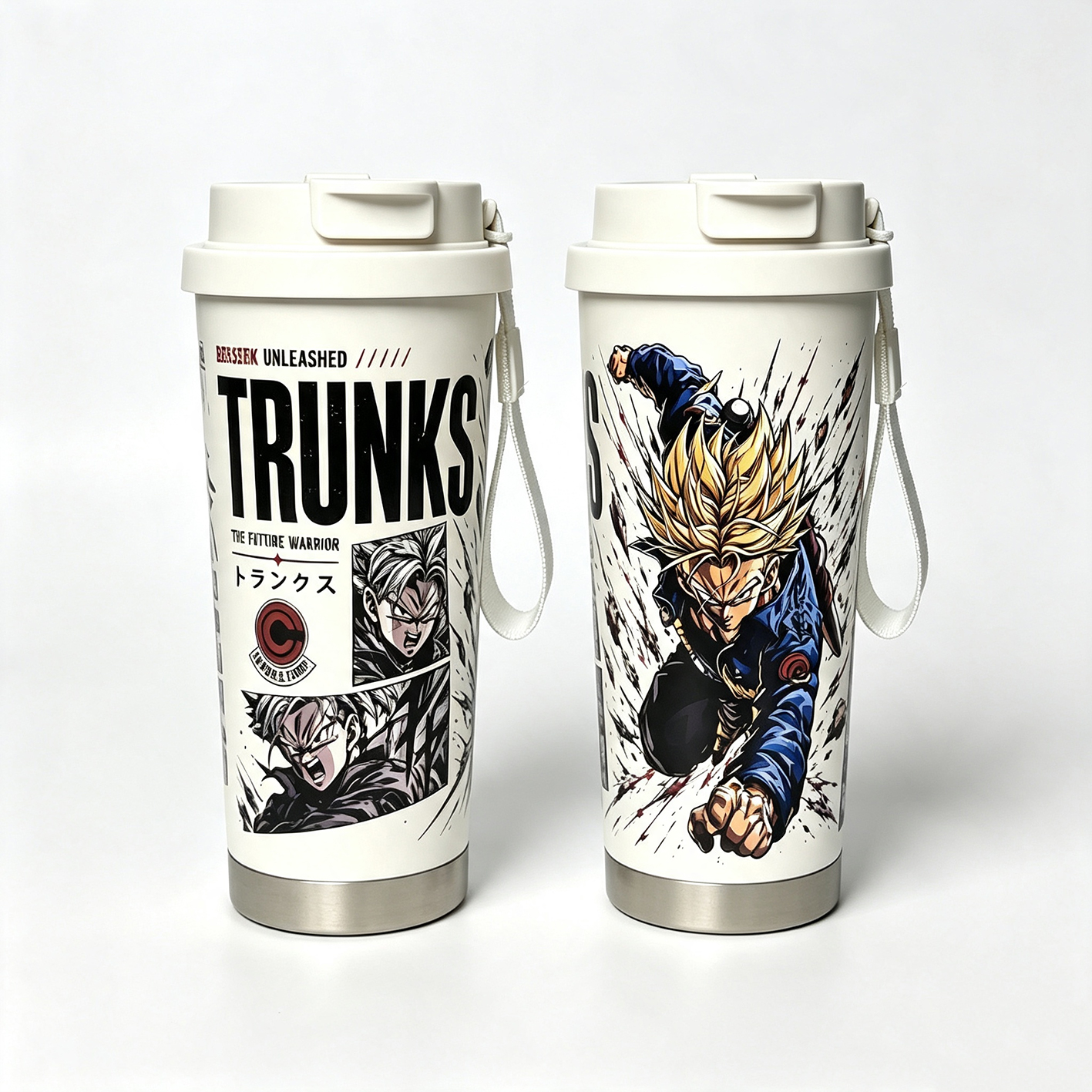 Future Trunks Tumbler Anime Chibi Lucu 500ml