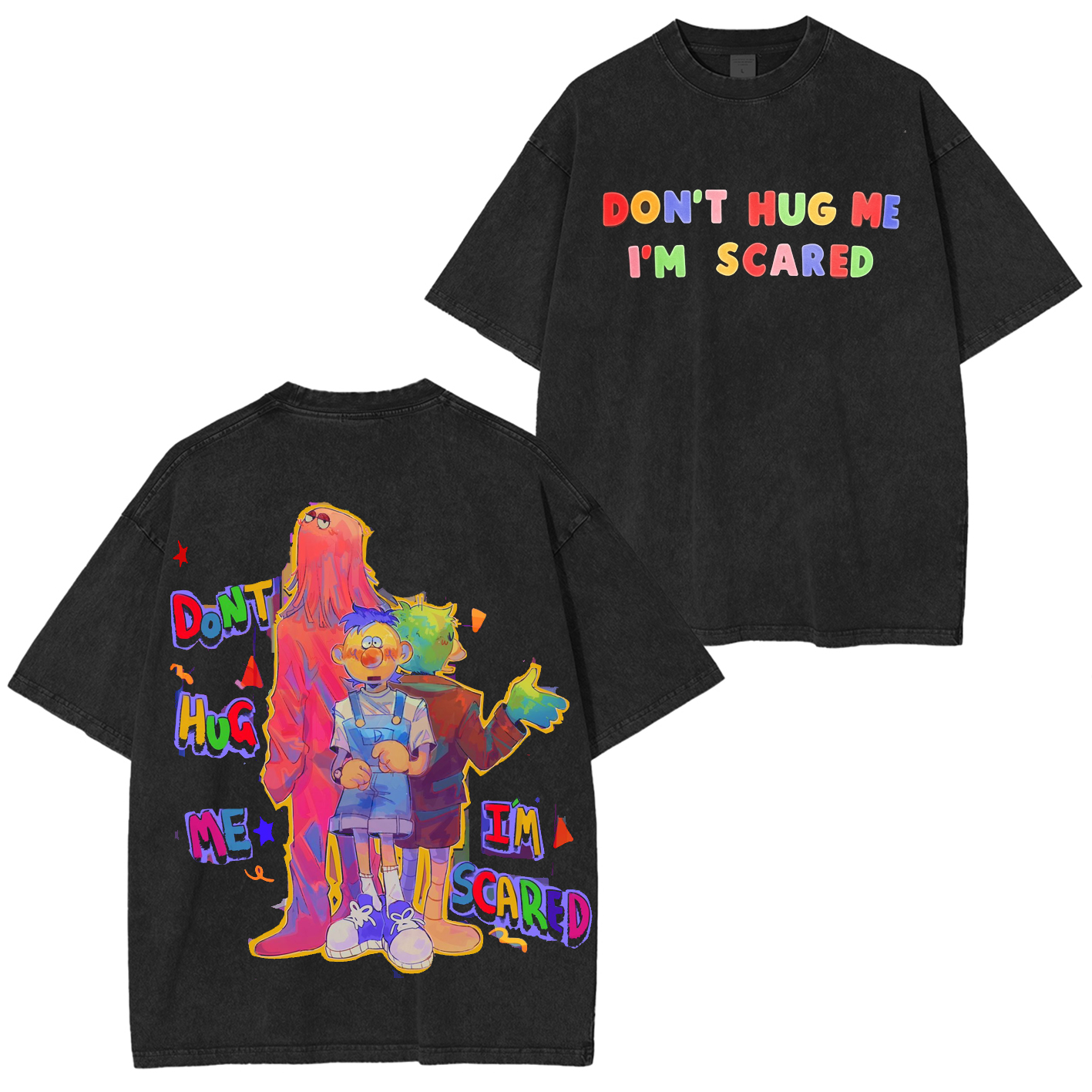 Don't Hug Me I'm Scared Oversized T-shirt/Crewneck/Hoodie