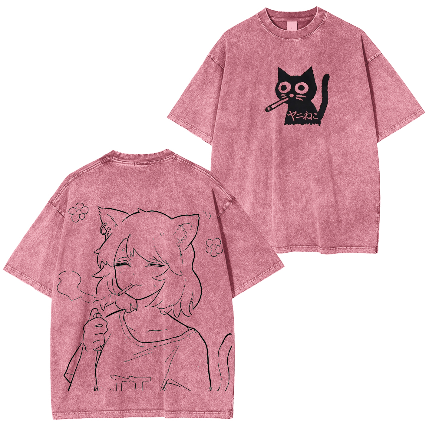 Yani Neko Oversized T-shirt/Crewneck/Hoodie