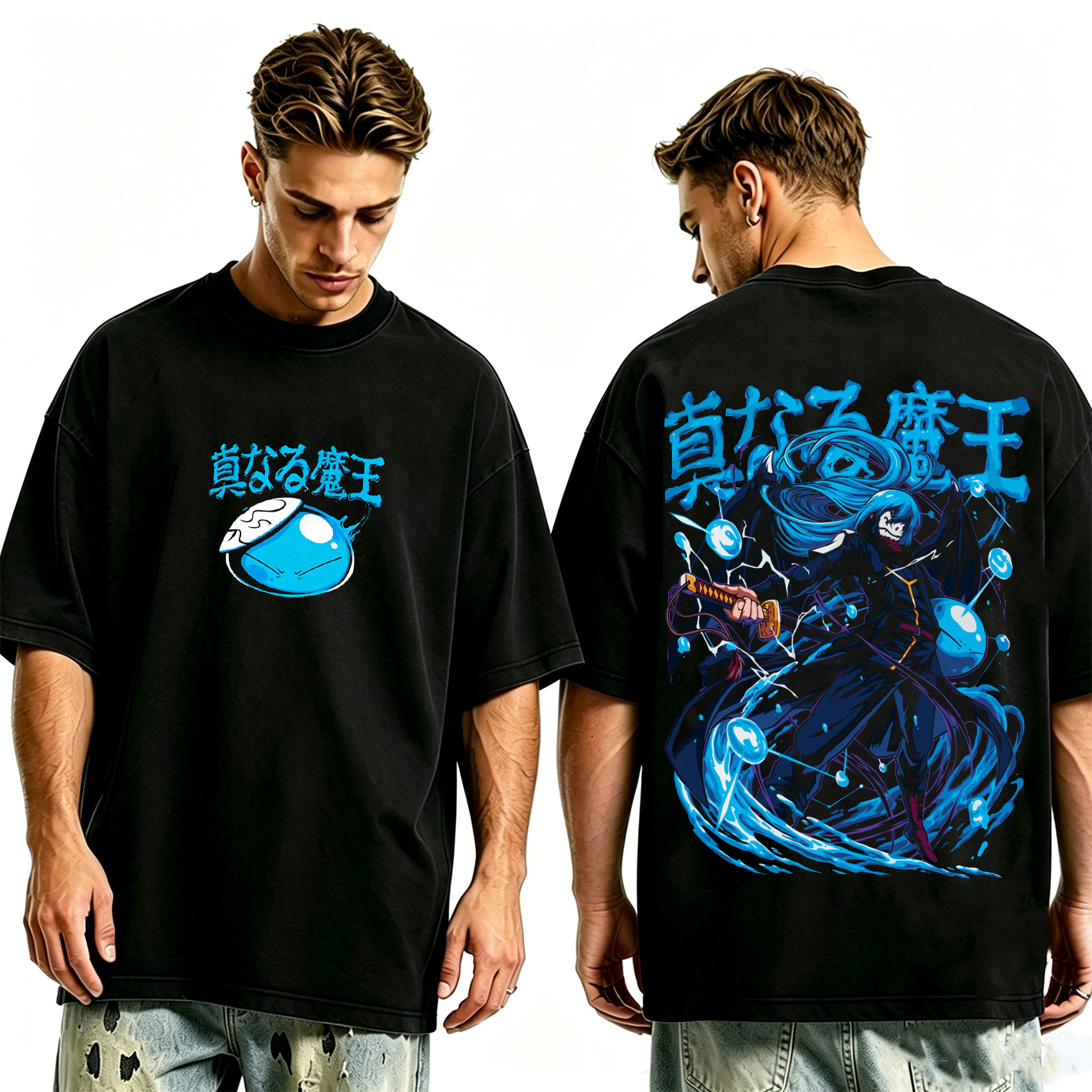 Camiseta Rimuru Tempest Anime Oversized T-shirt/Crewneck/Hoodie