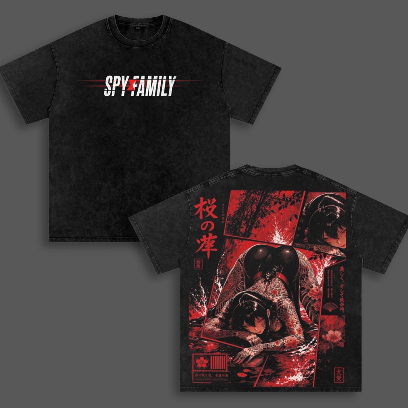 Yor Forger Spy X Family Oversized T-shirt/Crewneck/Hoodie