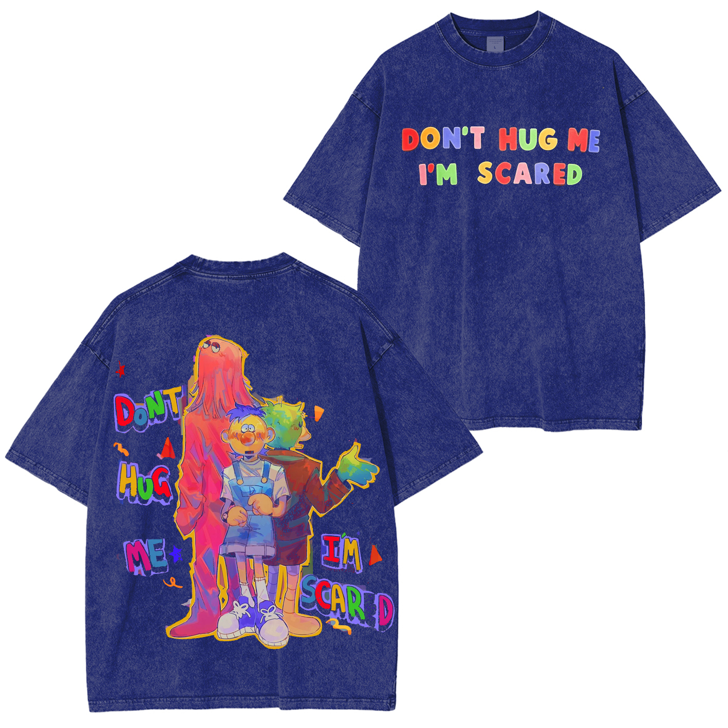 Don't Hug Me I'm Scared Oversized T-shirt/Crewneck/Hoodie