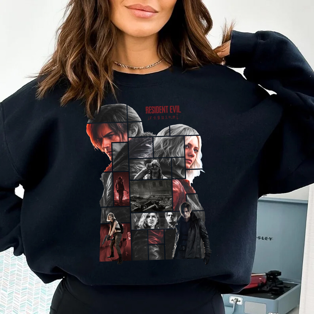 Leon Kennedy Resident Evil 9 Oversized T-shirt/Crewneck/Hoodie