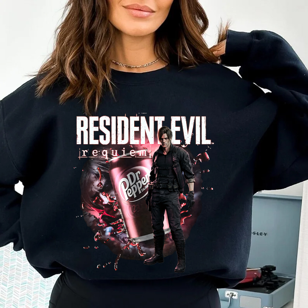 Dr. Pepper x Resident Evil Requiem Oversized T-shirt/Crewneck/Hoodie