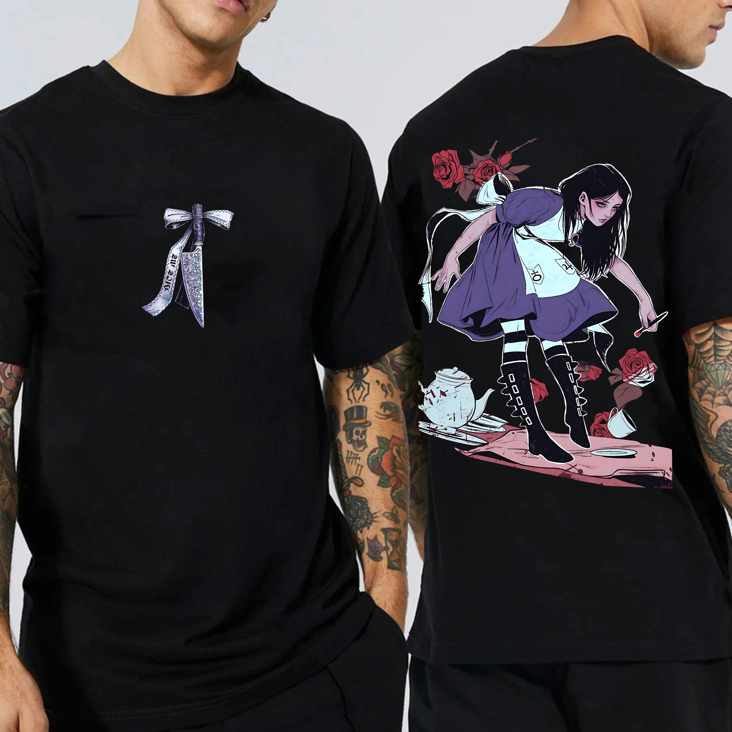 Alice Madness Returns Horror Game Vintage Tee