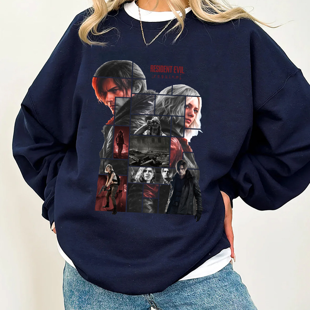 Leon Kennedy Resident Evil 9 Oversized T-shirt/Crewneck/Hoodie