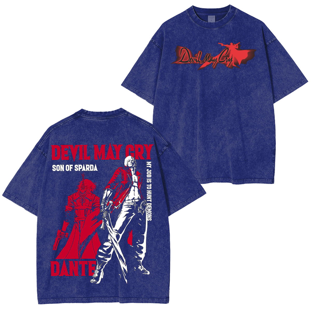 Devil May Cry Unisex Washed T-Shirt