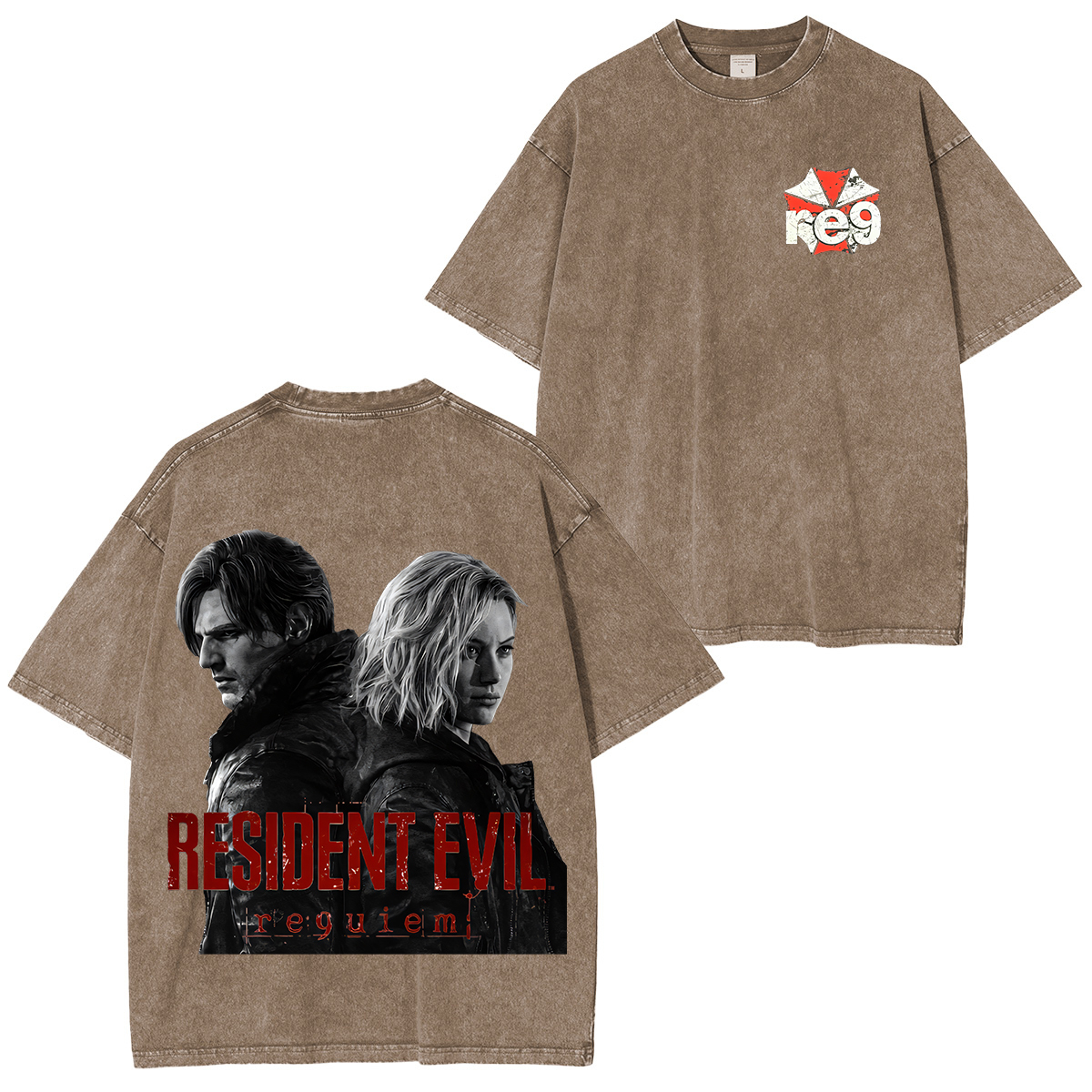Resident Evil Washed T-shirt/Crewneck/Hoodie